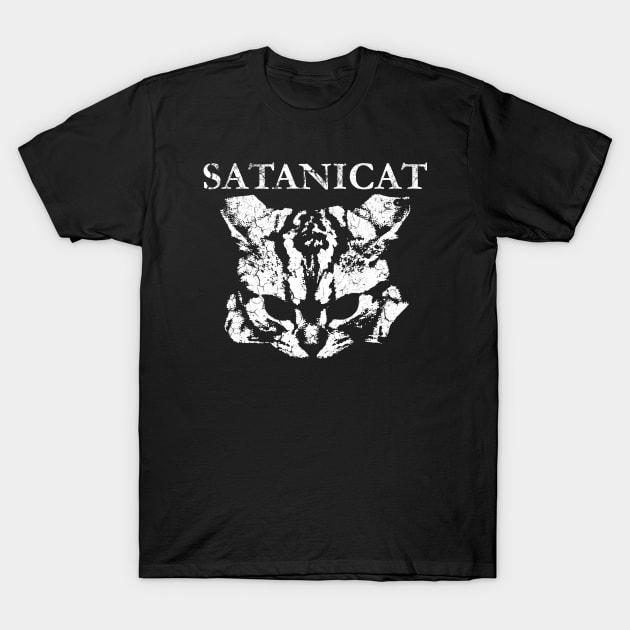 Satanic Cat T-Shirt by Bahaya Ta Podcast